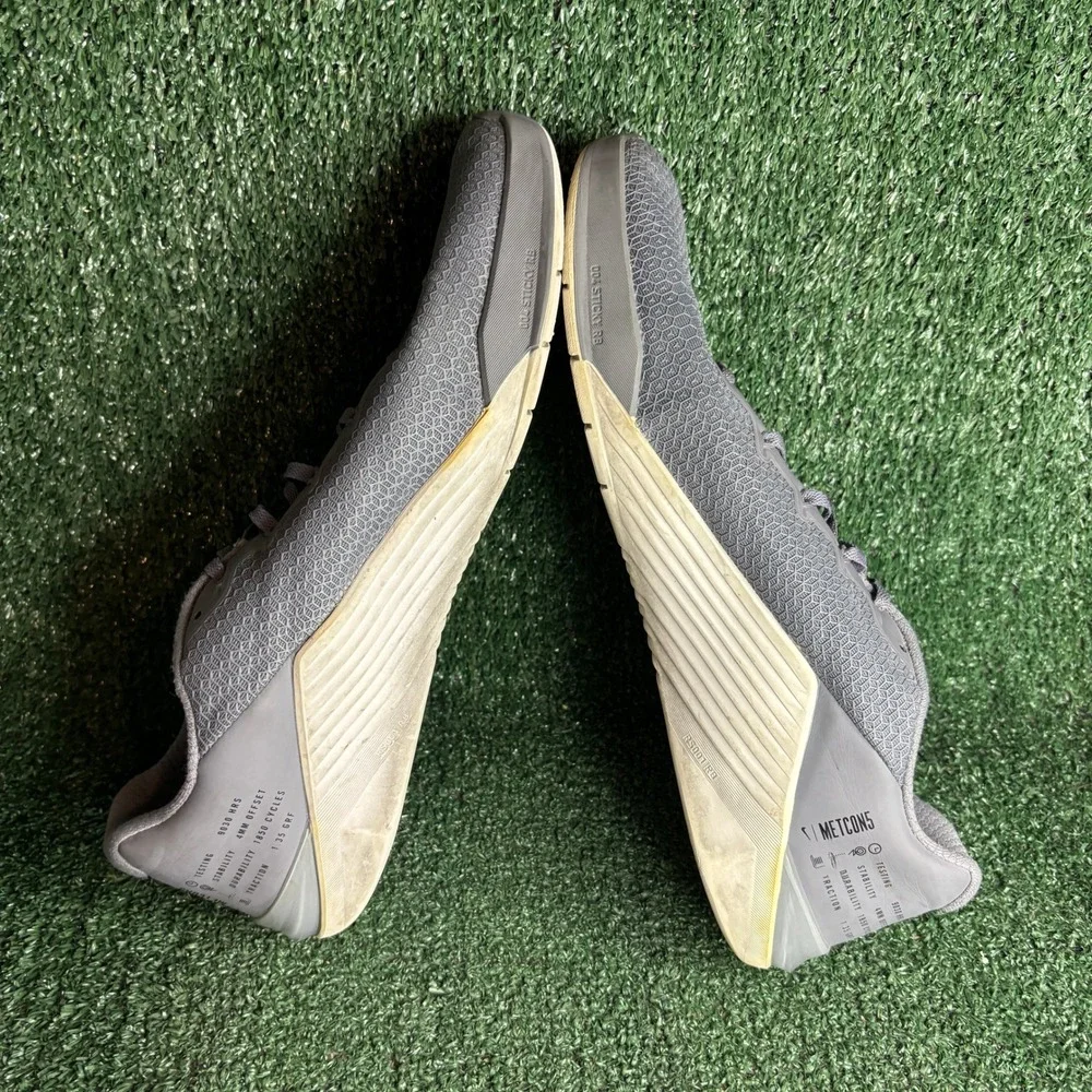 Nike Metcon 5 AQ1189-091 Mesh Training Cross-Training Athletic Grey Mens Size 14